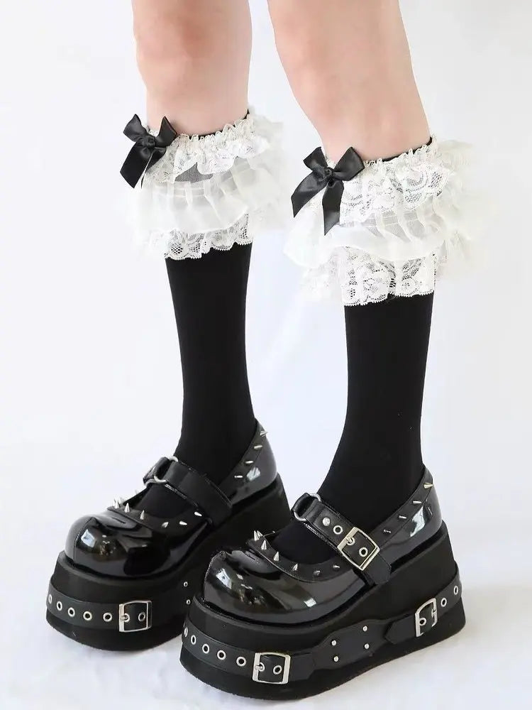 PENDRA Leather Large Size Shoes