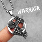 Greece Myth Goddess Men Necklaces Stainless Steel Pendant Chain Women Jewelry Vintage New Cool Tings Accessories Gifts Wholesale