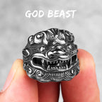 PENDRA Chinese God Beast Ring