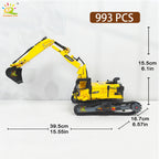 PENDRA Engineering Technical Excavator Building Set