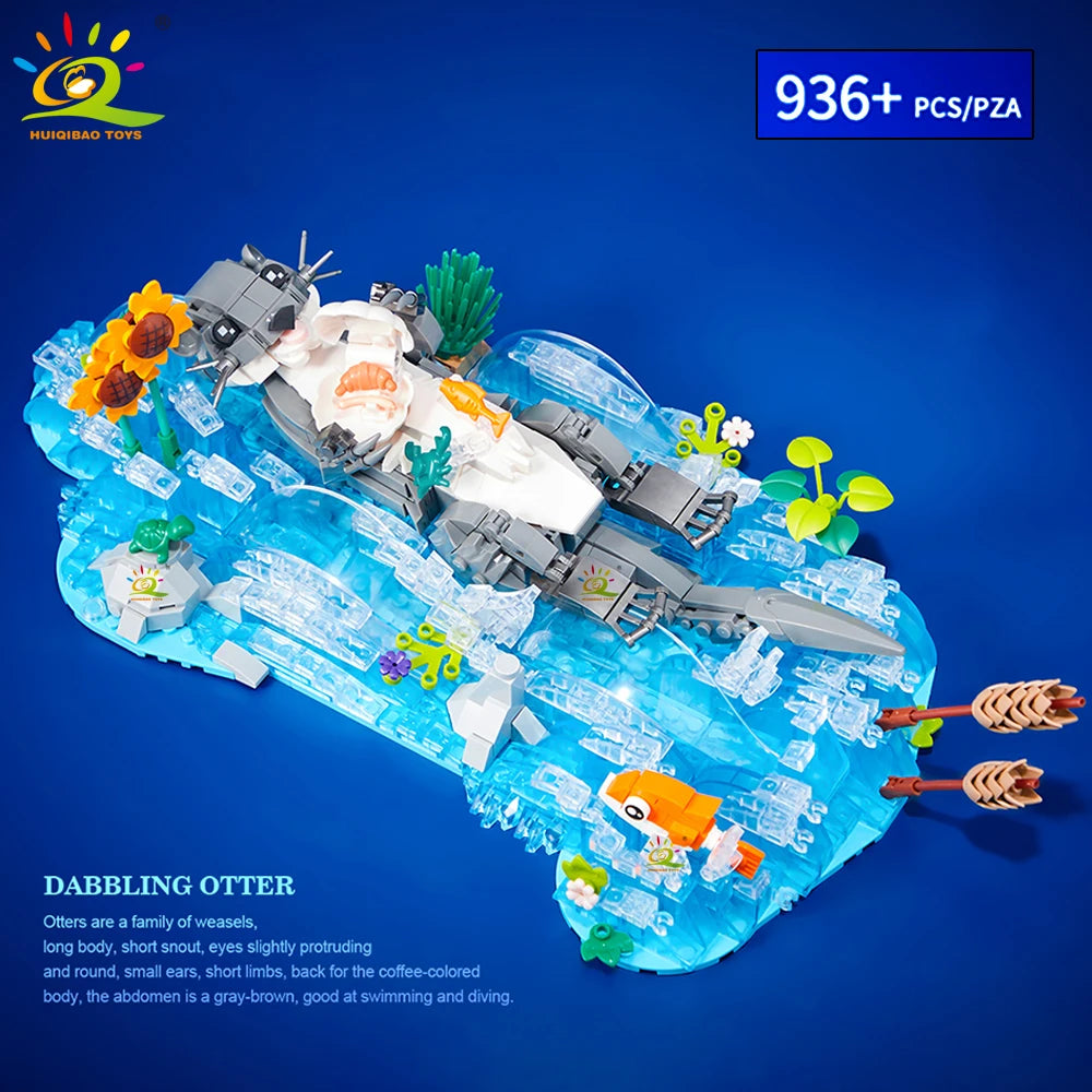 PENDRA Otter Animal Kid Building Set
