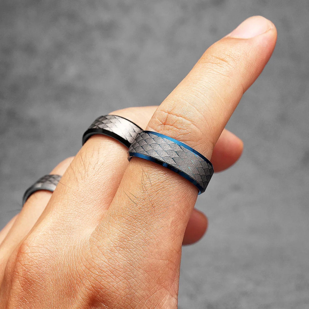 PENDRA Fish Scale Pattern Ring