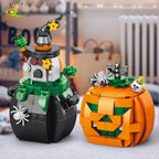 PENDRA Pumpkin Ghost House Building Set