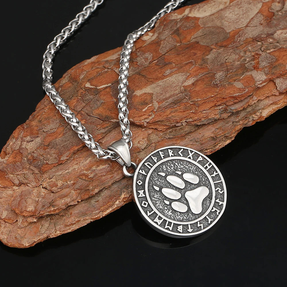 PENDRA Bear Claw Rune Necklace