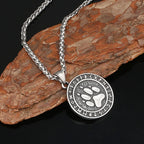 PENDRA Bear Claw Rune Necklace