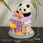 PENDRA Panda Coffee Mini Building Set