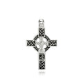 PENDRA Crossforge 316L Stainless Steel Cross Pendant Necklace