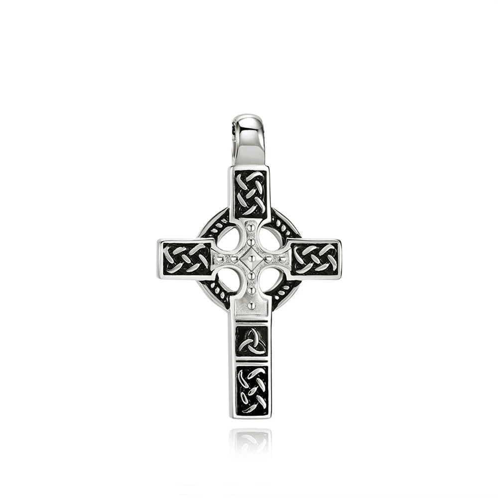 PENDRA Crossforge 316L Stainless Steel Cross Pendant Necklace