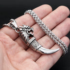 PENDRA Wolfthorn Stainless Steel Wolf Tooth Pendant