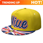 Niue Flat Brimmed Cap Custom Made Name Team Logo Hip-hop Hat Country Travel Fishing Polynesian Nation Island Flags Headgear