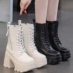 PENDRA Ultra Thick Soled Boots