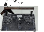 PENDRA Knee Length Black Jeans