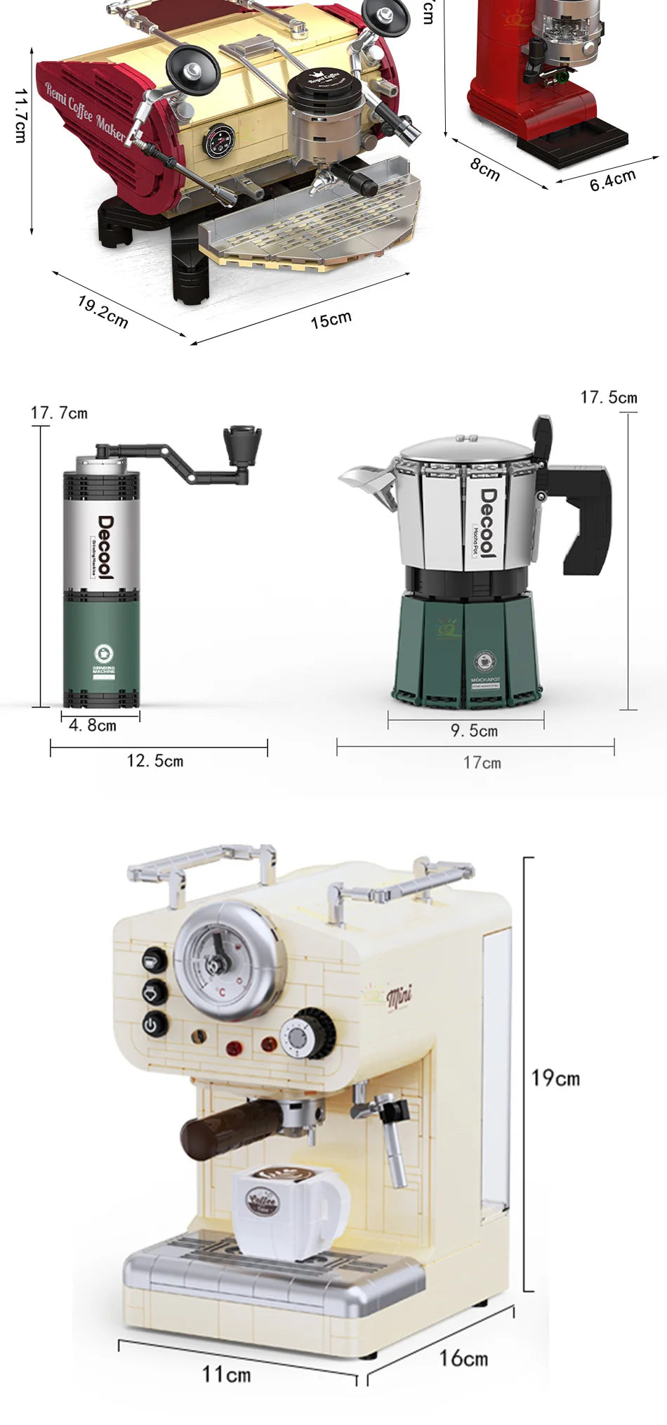 PENDRA Coffee Machine Friend Building Set