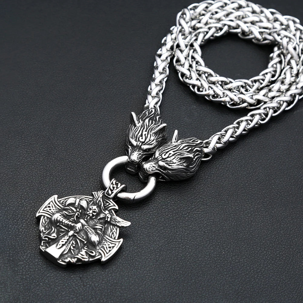 PENDRA Ravenwarrior Viking Warrior Pendant