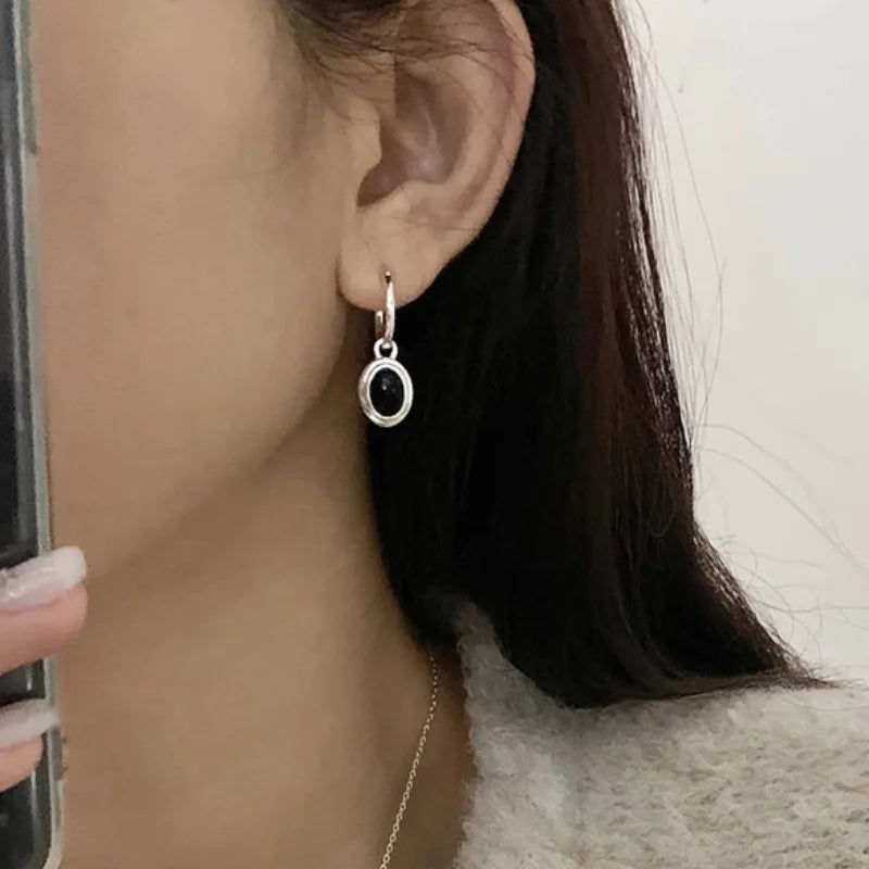 PENDRA Starfish 925 Sterling Silver Hoop Earrings