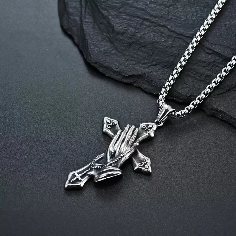 PENDRA Handpeace Retro Hand of Peace Pendant