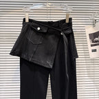PENDRA Micro Flared Fake Two Pants