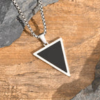 PENDRA Triangle Stone Pendant Necklace
