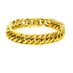 PENDRA Cuban Silver Chunky Bracelet
