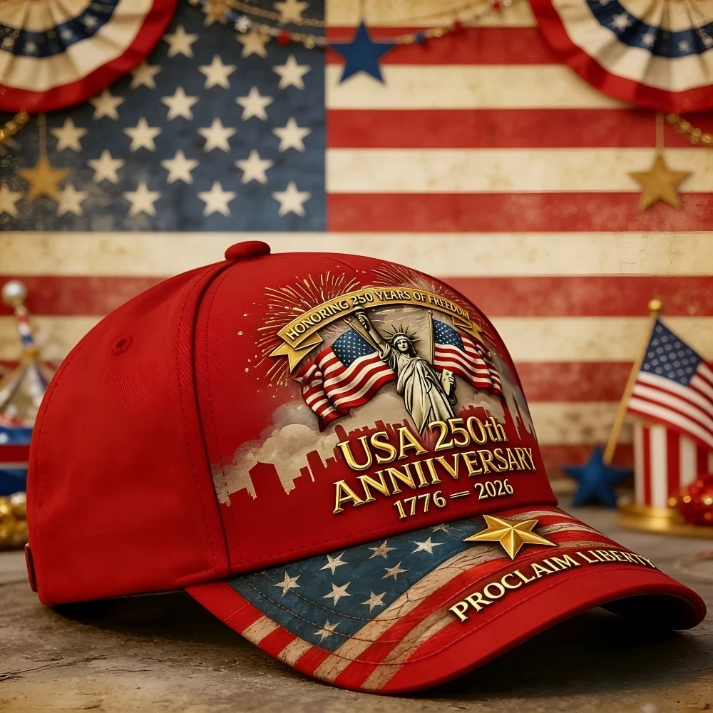 PENDRA 250th Anniversary 3d Baseball Cap