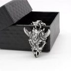 PENDRA Dragonskull Vintage Flying Dragon Skull Pendant