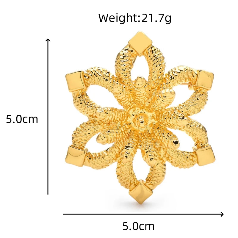 PENDRA Florielle12 Floral Brooch