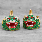 PENDRA Chinese Lion Dance Steel Ring