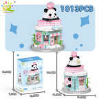PENDRA Panda Coffee Mini Building Set