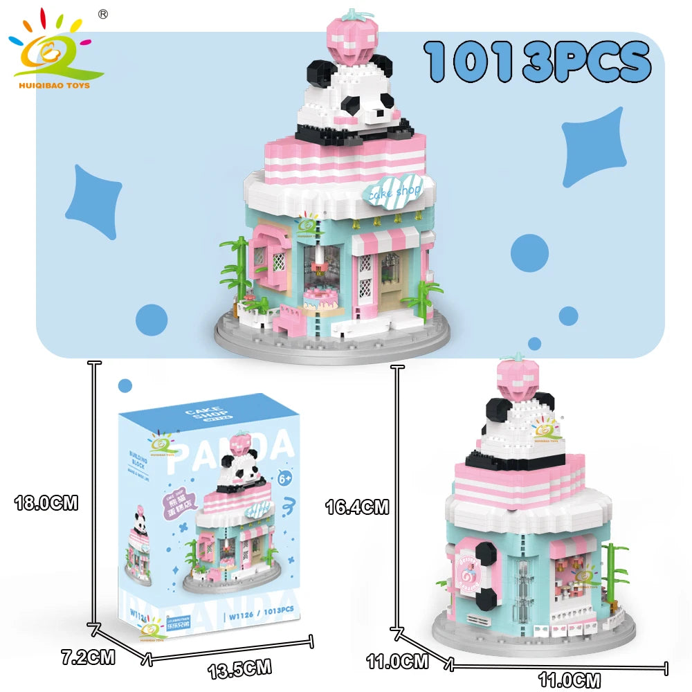 PENDRA Panda Coffee Mini Building Set