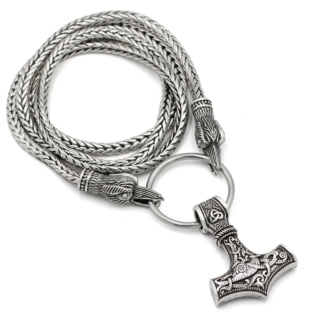 PENDRA Crow Norse Necklace