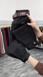Solid Color Pants Women 2024 New Fashion Spring Autumn Korean Loose Casual Harem Pants Trousers