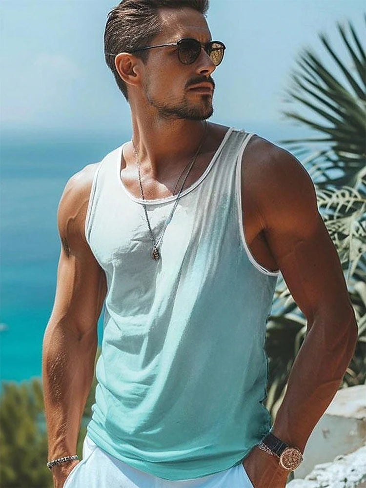 PENDRA 3D Print Sport Sleeveless T-Shirt