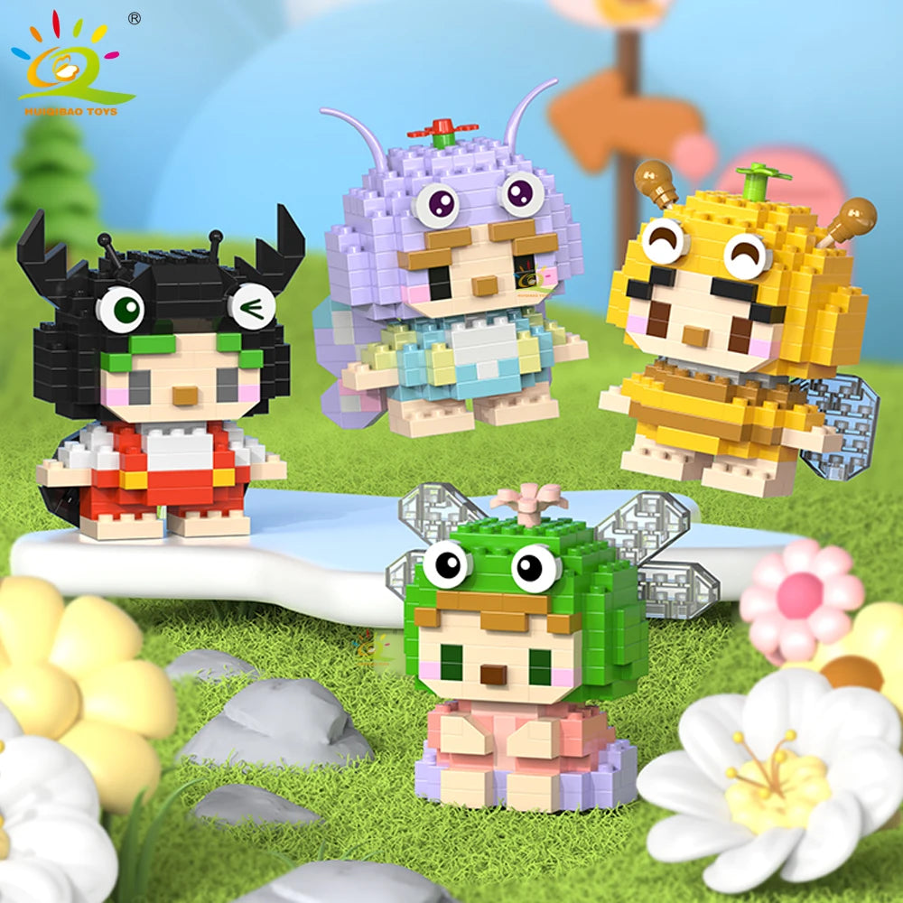 PENDRA Cute Insect Micro Building Set