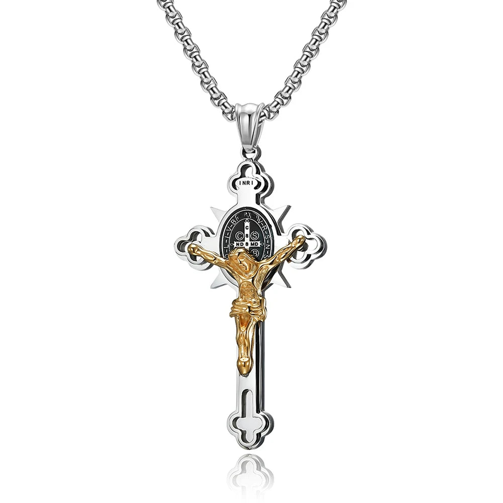 PENDRA Jesuscross Christian Cross Pendant