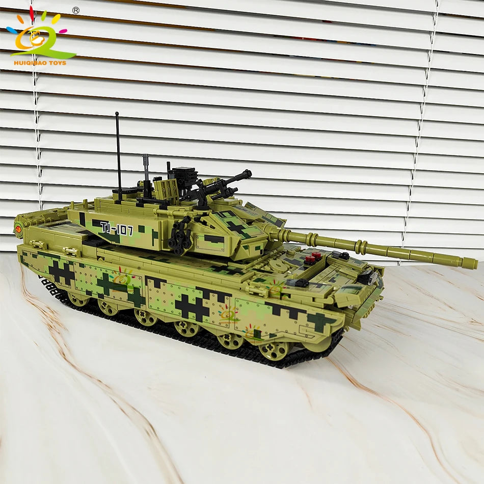 PENDRA Military Tank Army Building Set