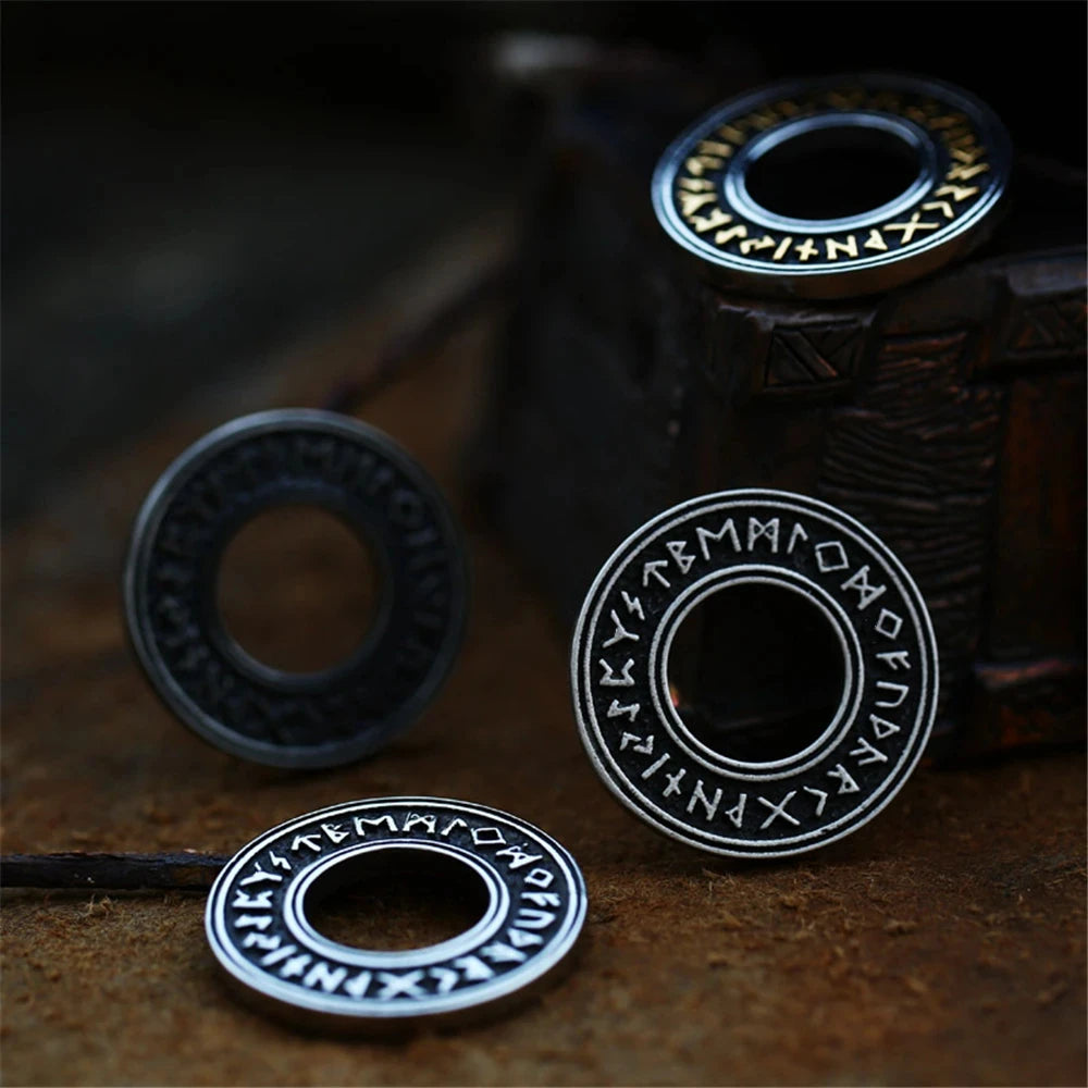 PENDRA Rune Gold Futhark Necklace