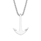 PENDRA Vikinganchor Simple Stainless Steel Anchor Necklace