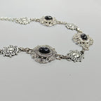 PENDRA Miraora Black Gothic Waist Chain Belt