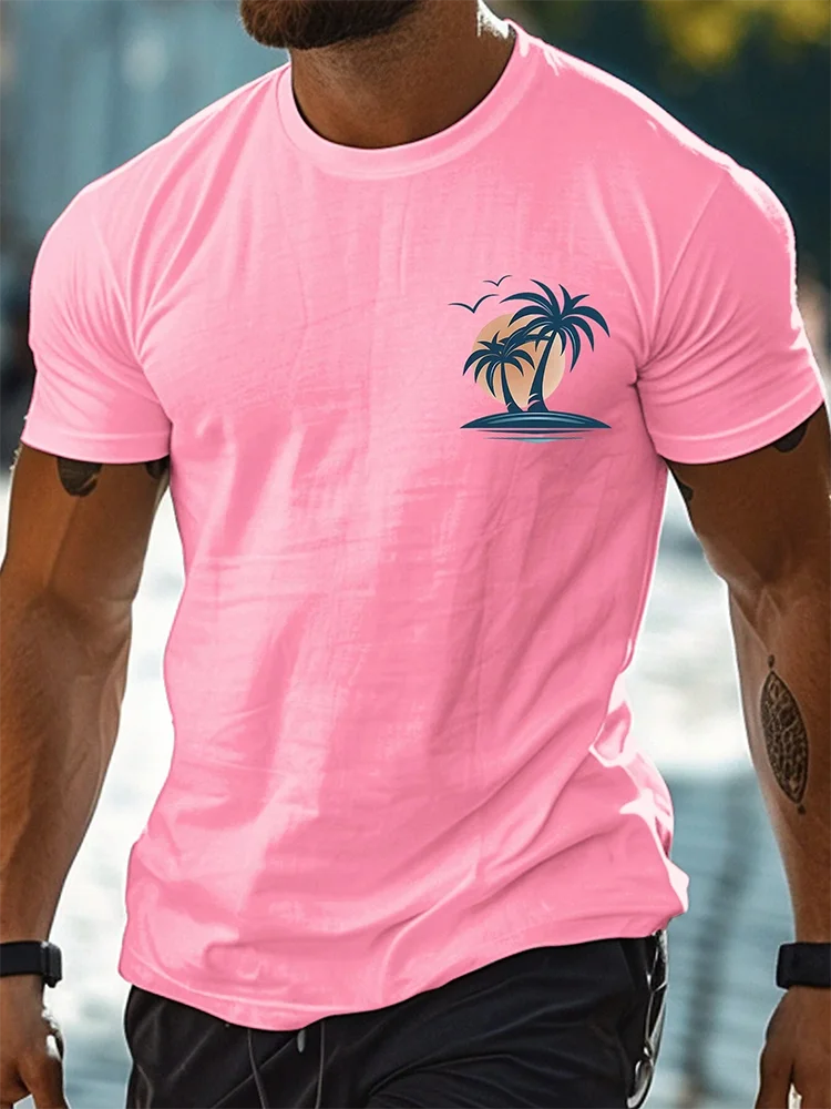 PENDRA Oversized Hawaiian T-Shirt