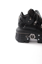 PENDRA Lace Platform Ankle Punk Boots
