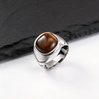 PENDRA Prytari Tiger Eye Ring