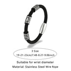 PENDRA Rune Classic Steel Bracelet
