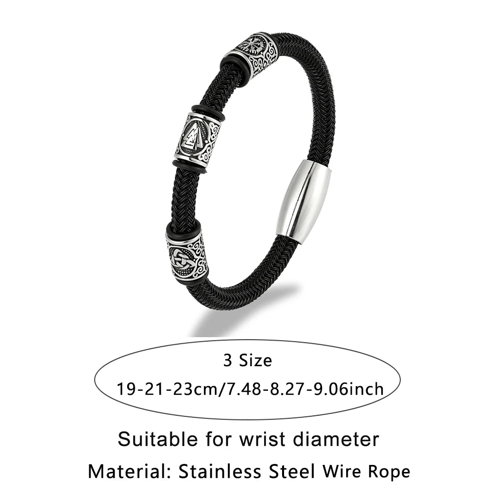 PENDRA Rune Classic Steel Bracelet
