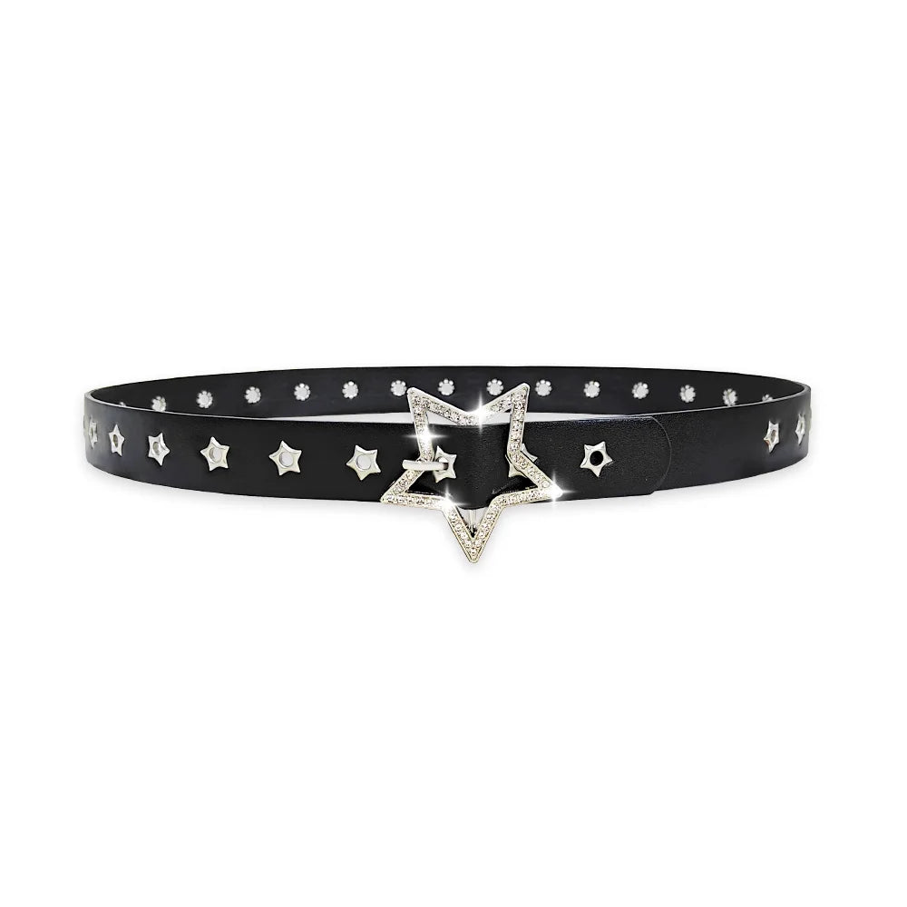 PENDRA Rheaora Black Star Luxury Belt