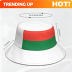 PENDRA Flag Madagascar Fisherman Cap
