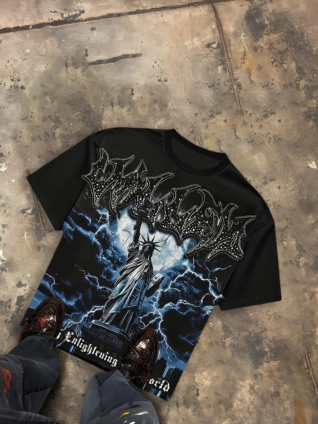 PENDRA Lightning Gothic T-Shirt