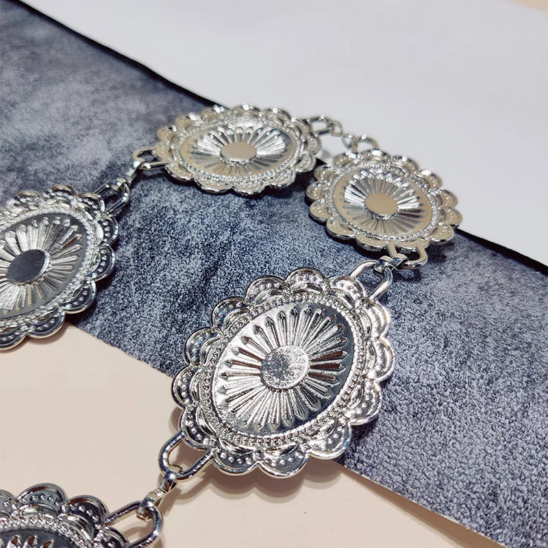 PENDRA Demiaya Metal Elegant Slim Waist Chain Belt