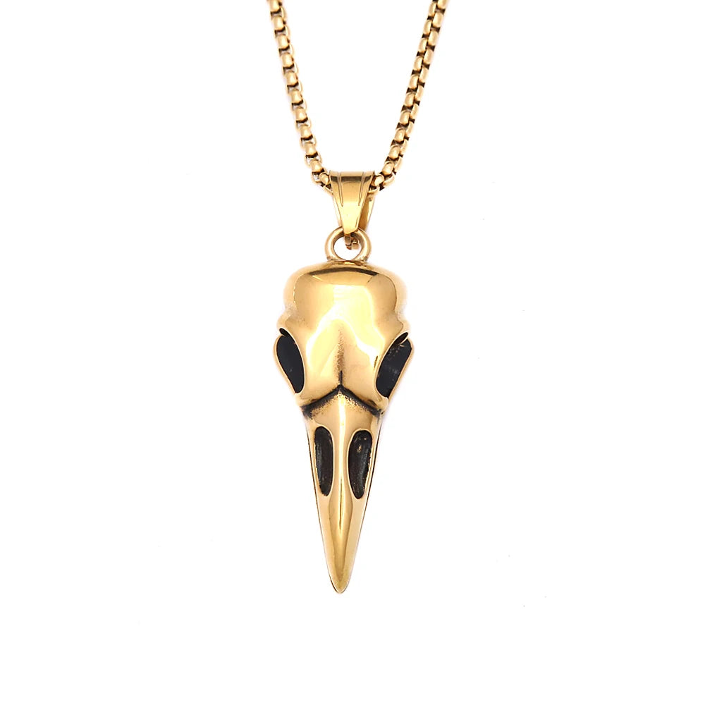PENDRA Ravenodin Viking Raven Pendant Necklace