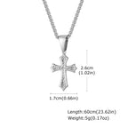 PENDRA Cross Plain Pendant Necklace