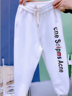 PENDRA Diamond Harem High Waist Casual Pants